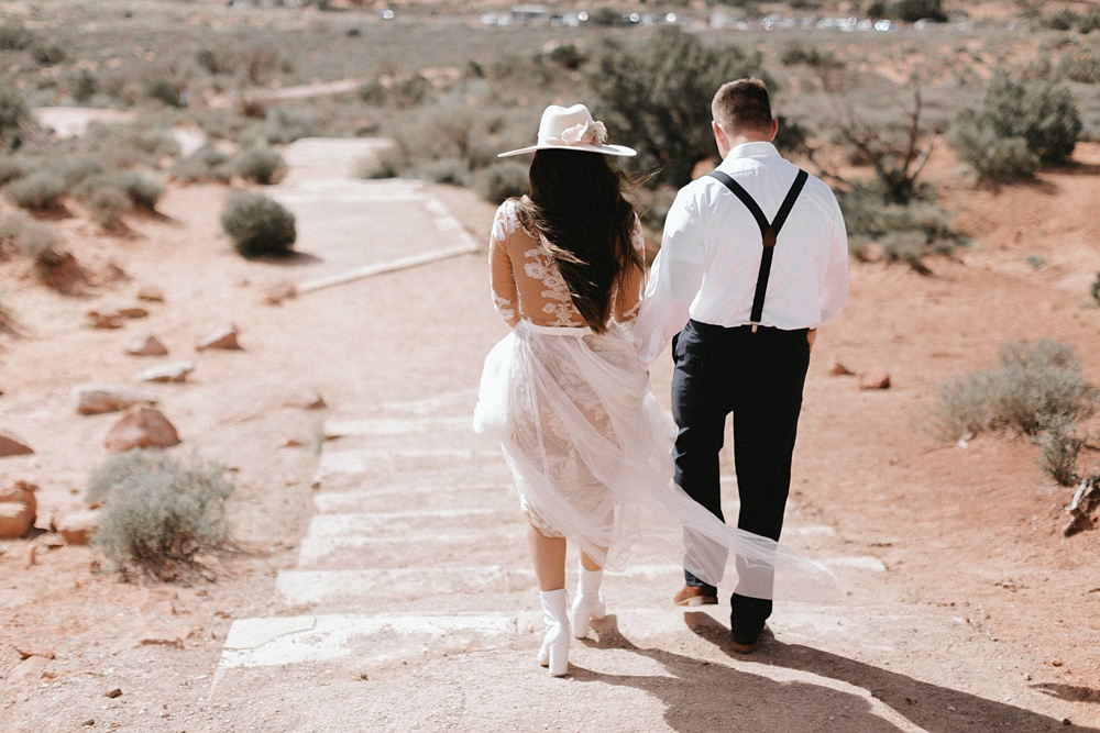 Charlotte Wedding Photography | Walking hand in hand